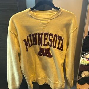 Yellow Minnesota Crewneck
